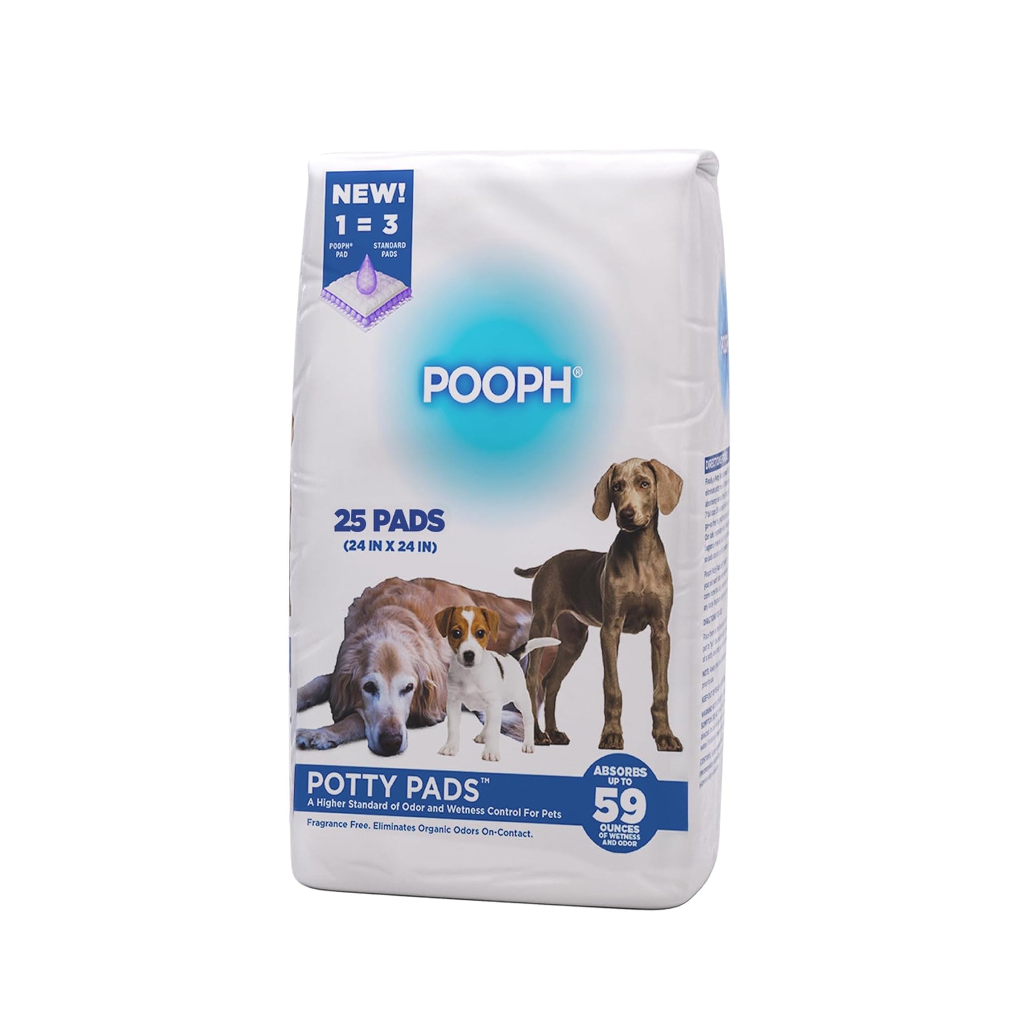 POOPH Potty Pads – 25 Count